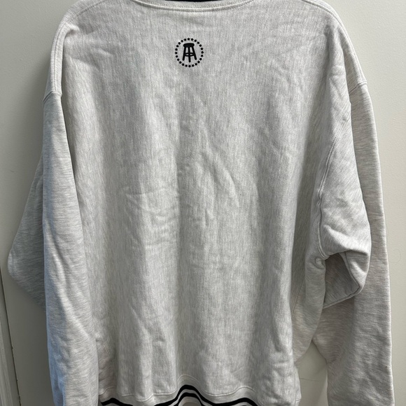 Champion Gray Sweater - East Coast Girl- Brianna Chickenfry Merch- Barstool - Picture 2 of 4